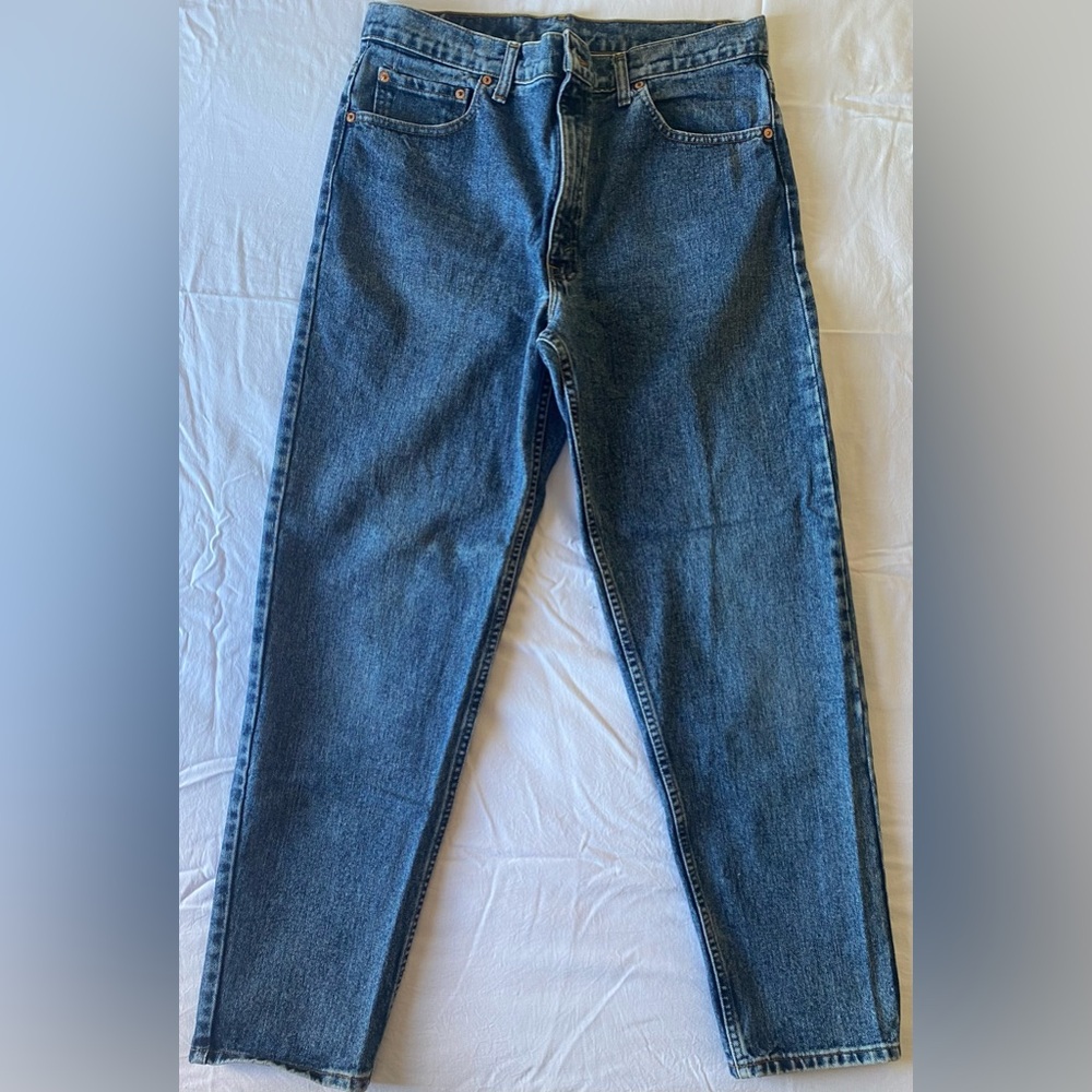 Levi’s 550 Men’s Relaxed Fit Jeans Medium Wash Denim W 36 L 32